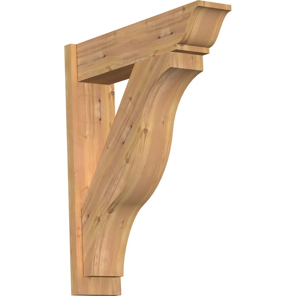 Ekena Millwork Funston Traditional Smooth Outlooker, Western Red Cedar, 7 1/2"W x 30"D x 36"H OUT08X30X36FST01SWR - main